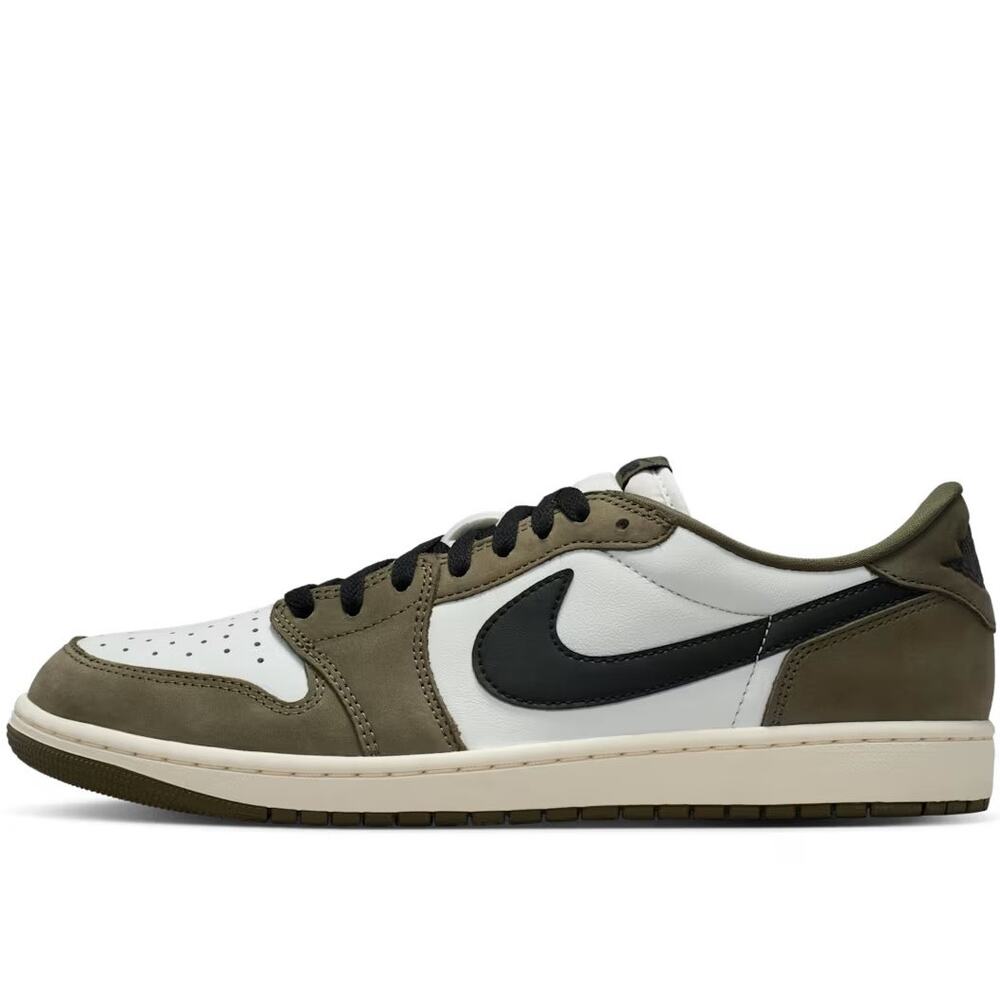 Size 11 • Air Jordan 1 Retro Low OG • 'Medium Olive' • Cross-Posted • Firm